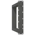 Pieds de table à manger forme de U 2 pcs 50x(72-73) cm acier