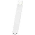 Pieds de table basse forme de U 2 pcs blanc 70x(42-43) cm acier