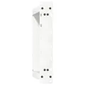 Pieds de table basse forme de U 2 pcs blanc 70x(42-43) cm acier