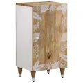 Buffet 40x33,5x75 cm bois de manguier massif