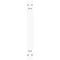 Pieds de table à manger forme de V 3 pcs blanc 90x(72-73,3) cm