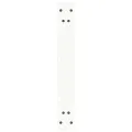 Pieds de table à manger forme V 2pcs blanc 60x(72-73,3)cm acier