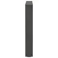 Pieds de table à manger en forme de V 2 pcs anthracite acier