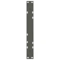 Pieds de table à manger en forme de V 2 pcs anthracite acier