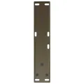 Pieds de table à manger forme V 2 pcs acier naturel acier