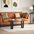 Pieds de table à manger en forme de V 2 pcs noir 28x(42-43,3)cm