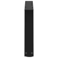 Pieds de table à manger forme V 2 pcs noir 60x(30-31,3)cm acier