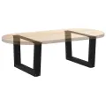 Pieds de table à manger forme V 2 pcs noir 50x(30-31,3)cm acier
