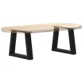 Pieds de table à manger forme V 2 pcs noir 40x(30-31,3)cm acier