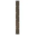 Pieds de table à manger forme de U 2 pcs 90x(72-73,3) cm acier