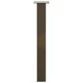 Pieds de table basse acier naturel 4 pcs 72 cm acier