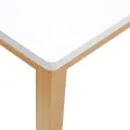 Banc 110 cm bois massif caoutchouc
