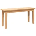 Banc 90 cm bois massif caoutchouc