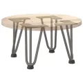 Pieds de table en forme d'épingle à cheveux 20 cm acier massif