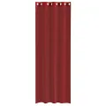 Rideaux en voile avec œillets 2 pcs rouge bordeaux