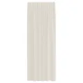 Rideaux en voile avec passants 2 pcs crème