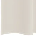 Rideaux en voile avec passants 2 pcs crème
