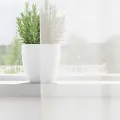 Rideaux en voile avec passe-tringles 2 pcs blanc