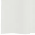 Rideaux en voile avec passe-tringles 2 pcs blanc