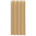 Rideaux en voile avec œillets 2 pcs sable
