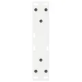Pieds de table basse 2 pcs blanc 28x(42-43,3) cm acier