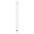 Pieds de table à manger 2 pcs blanc 90x(72-73,3) cm acier