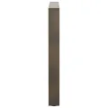 Pieds de table à manger forme de U 2 pcs 90x(72-73,3) cm acier