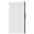 Pieds de table à manger forme de V 2 pcs blanc 100x(72-73,3) cm
