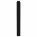 Pieds de table à manger forme de V 3 pcs noir 70x(72-73,3) cm