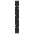 Pieds de table à manger forme de V 3 pcs noir 70x(72-73,3) cm