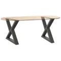 Pieds de table basse 2 pcs anthracite 50x(42-43,3) cm