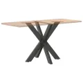Pied de table à manger forme d'araignée 85x85x(72-73) cm