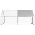 Poulailler d'extérieur 2,75 x 4 x 1,92 m Acier galvanisé