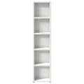 Armoires à CD 2 pcs Blanc 21x16x93,5 cm Aggloméré