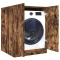 Meuble pour machine à laver Chêne fumé 71x71,5x91,5 cm