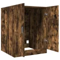Meuble pour machine à laver Chêne fumé 71x71,5x91,5 cm