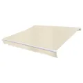 Toit d'auvent Toile Crème 4x3 m (Cadre non inclus)