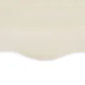 Toit d'auvent Toile Crème 4x3 m (Cadre non inclus)