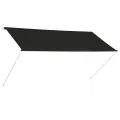 Auvent rétractable 250x150 cm Anthracite