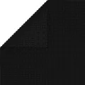 Couverture de piscine Noir 260 x 160 cm PE