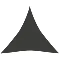 Voile d'ombrage 160 g/m² Anthracite 3x3x3 m PEHD
