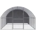 Poulailler d'extérieur 3x4x2 m Acier galvanisé