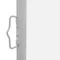 Auvent latéral rétractable de patio 80x300 cm Crème