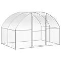 Poulailler d'extérieur 3x16x2 m Acier galvanisé