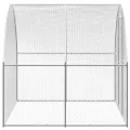 Poulailler d'extérieur 3x16x2 m Acier galvanisé