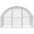 Poulailler d'extérieur 3x10x2 m Acier galvanisé
