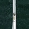 Paroi de tente réception 2 pcs avec fermeture éclair PE Vert