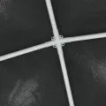 Tente de réception professionnelle 2,5x2,5 m Anthracite 90 g/m²