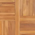 Dessus de table Bois de teck solide Rond 2,5 cm 90 cm