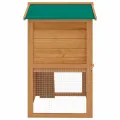 Clapier d'extérieur Enclos pour petits animaux 3 portes Bois